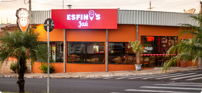 Interior da Esfihas Jaú